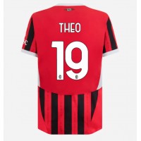 Camisa de time de futebol AC Milan Theo Hernandez #19 Replicas 1º Equipamento 2024-25 Manga Curta